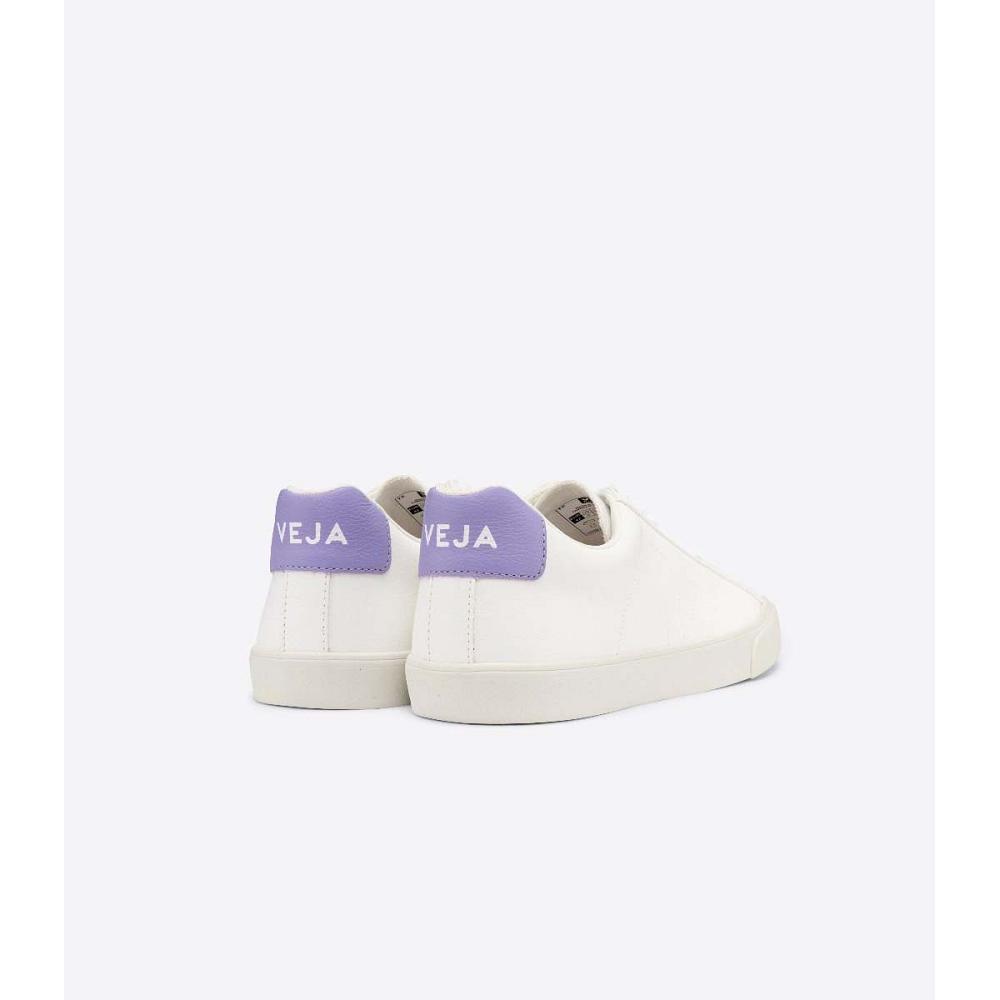 Veja ESPLAR CHROMEFREE Tenisky Damske White/Purple | SK 618LIS